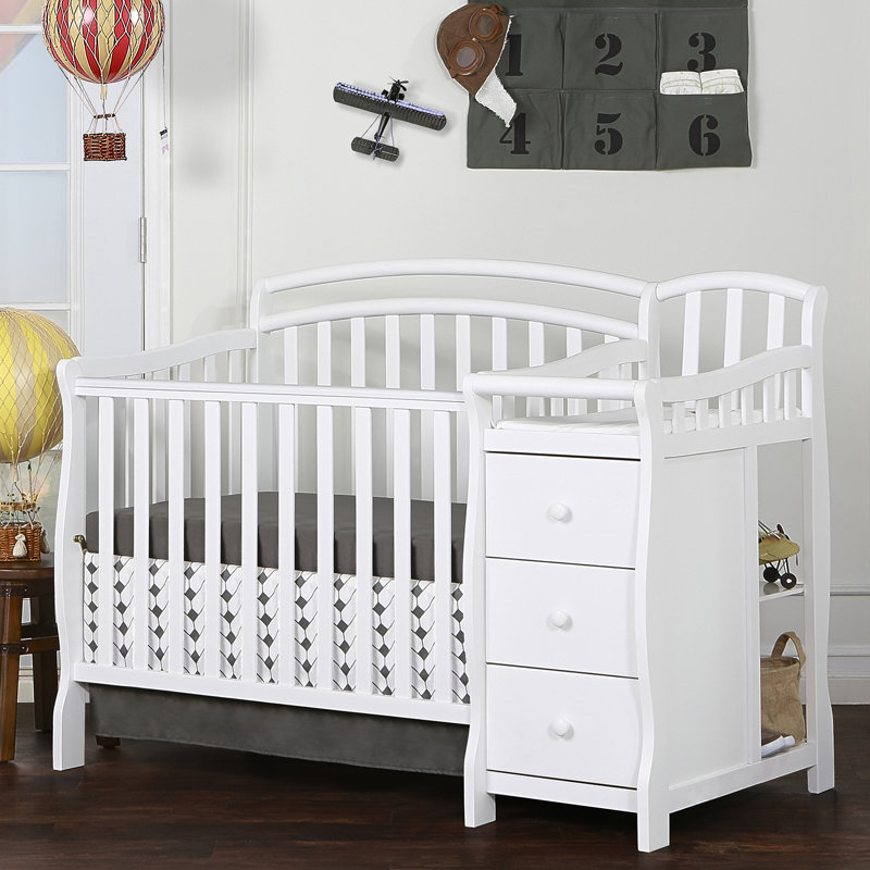 Dream On Me Caso 3in1 Convertible Mini Crib & Reviews Wayfair
